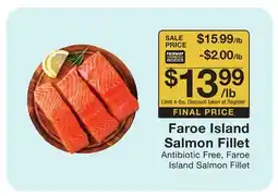 Fairway Store Market Faroe Island Salmon Fillet offer