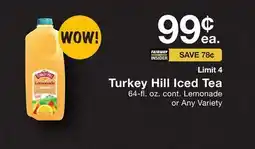 Fairway Store Market Turkey Hill Iced Tea offer