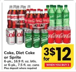 ACME Coke, Diet Coke or Sprite offer
