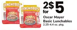 ACME Oscar Mayer Basic Lunchables offer