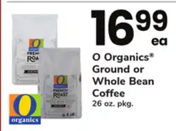 ACME O Organics Ground or Whole Bean Coffee offer