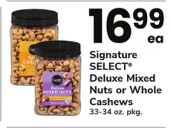 ACME Signature SELECT Deluxe Mixed Nuts or Whole Cashews offer