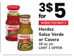 ACME Herdez Salsa Verde or Casera offer