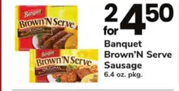 ACME Banquet Brown'N Serve Sausage offer