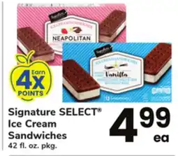 ACME Signature SELECT Ice Cream Sandwiches offer