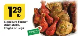 ACME Signature Farms Drumsticks, Thighs or Legs offer