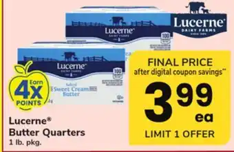 ACME Lucerne Butter Quarters offer