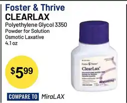 Health Mart CLEARLAX Polyethylene Glycol 3350 Powder for Solution Osmotic Laxative offer