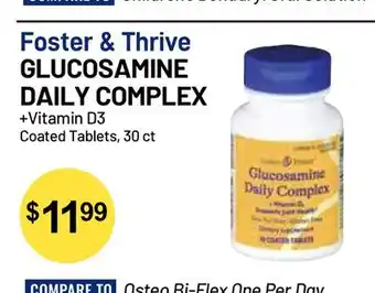 Health Mart Foster & Thrive GLUCOSAMINE DAILY COMPLEX offer
