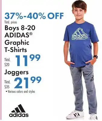Boscov's Boys 8-20 ADIDAS Graphic T-Shirts offer