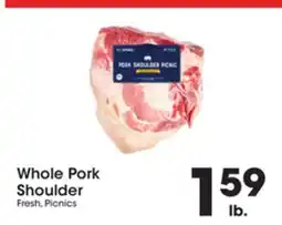 Price Rite Whole Pork Shoulder offer
