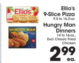 Price Rite Ellio's 9-Slice Pizza offer