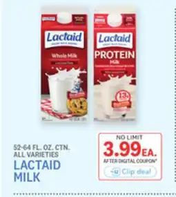 Kings Food Markets LACTAID MILK offer