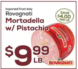 DeCicco & Sons Rovagnati Mortadella w/Pistachio offer