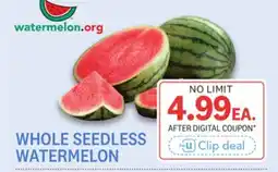 Kings Food Markets WHOLE SEEDLESS WATERMELON offer