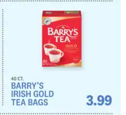 Kings Food Markets BARRY'S IRISH GOLD TEA BAGS offer
