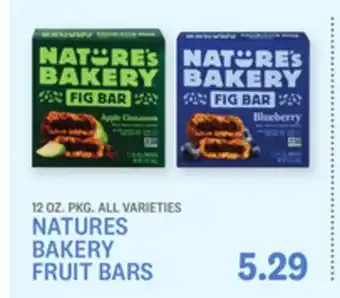 Kings Food Markets NATURES BAKERY FRUIT BARS offer