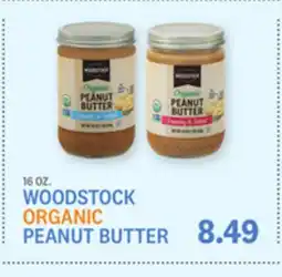 Kings Food Markets WOODSTOCK ORGANIC PEANUT BUTTER offer