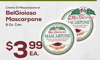 DeCicco & Sons BelGioioso Mascarpone offer