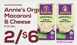 DeCicco & Sons Annie's Organic Macaroni & Cheese offer