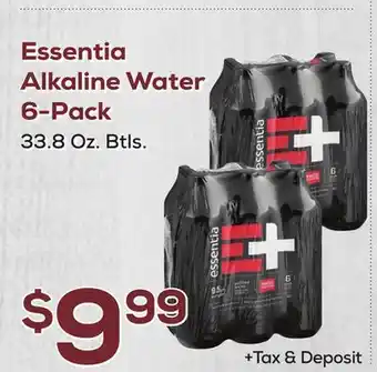 DeCicco & Sons Essentia Alkaline Water 6-Pack offer