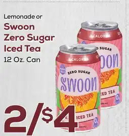 DeCicco & Sons Swoon Zero Sugar Iced Tea offer