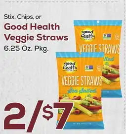 DeCicco & Sons Good Health Veggie Straws offer