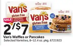 Stop&Shop Van's Waffles or Pancakes offer