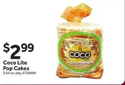 Stop&Shop Coco Lite Pop Cakes offer