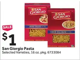 Stop&Shop San Giorgio Pasta offer