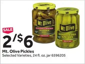 Stop&Shop Mt. Olive Pickles offer