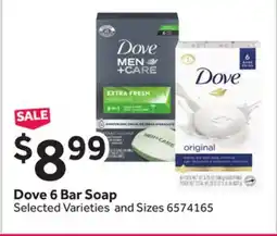 Dove 6 Bar Soap