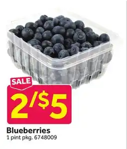 Stop&Shop Blueberries offer