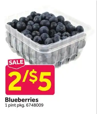 Stop&Shop Blueberries offer