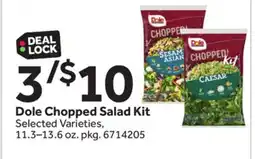 Stop&Shop Dole Chopped Salad Kit offer