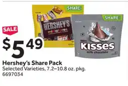 Stop&Shop Hershey's Share Pack offer