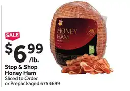 Stop&Shop Stop & Shop Honey Ham offer