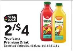 Stop&Shop Tropicana Premium Drink offer