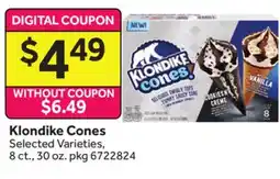 Stop&Shop Klondike Cones offer