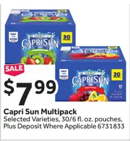 Stop&Shop Capri Sun Multipack offer