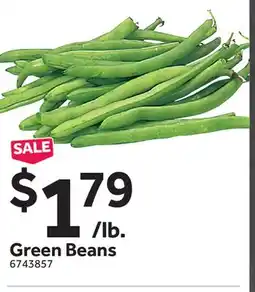 Stop&Shop Green Beans offer