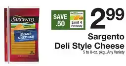 The Fresh Grocer Deli Style Cheese offer