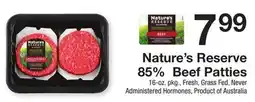 The Fresh Grocer 85% Beef Patties offer