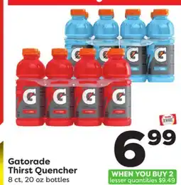 Weis Markets Gatorade Thirst Quencher offer