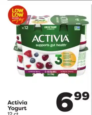 Weis Markets Activia Yogurt offer