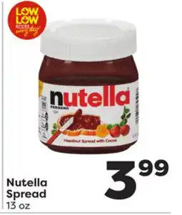 Weis Markets Nutella Spread offer