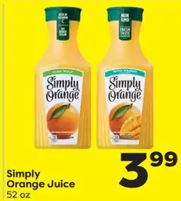 Weis Markets Simply Orange Juice offer