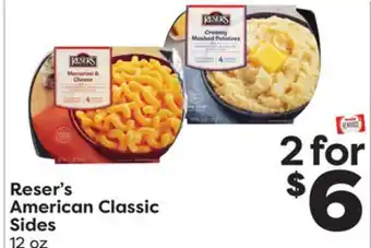 Weis Markets Reser's American Classic Sides offer