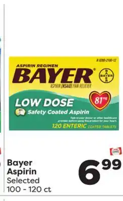 Weis Markets Bayer Aspirin offer