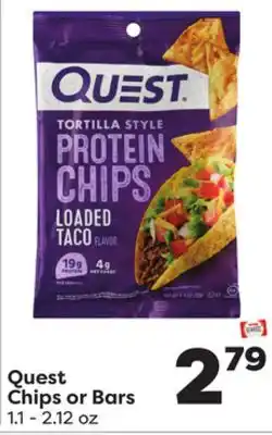 Weis Markets Quest Chips or Bars offer